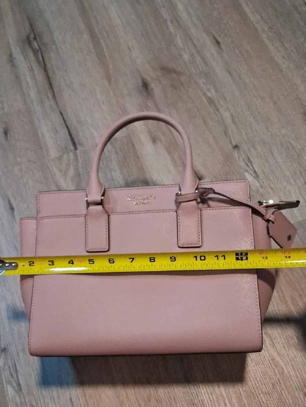 kate spade Blush Rose Leather Satchel